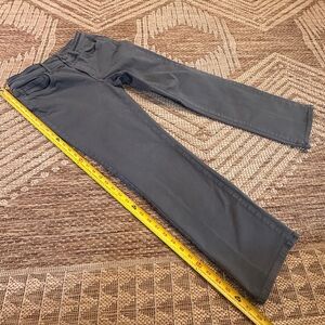 NYDJ Straight Leg Jeans in Charcoal Gray